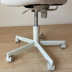 無印良品　ワーキングチェアー　グレーの画像