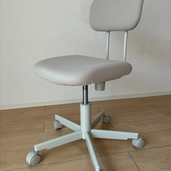 無印良品　ワーキングチェアー　グレーの画像