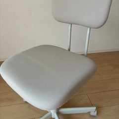 無印良品　ワーキングチェアー　グレーの画像