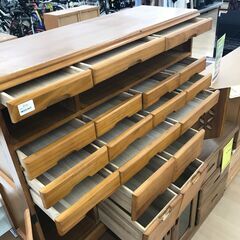 A-512【リユースのサカイ野々市店】ジモティ来店特価‼ 収納チェスト ブラウン クリーニング済みの画像