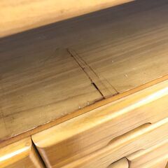 A-512【リユースのサカイ野々市店】ジモティ来店特価‼ 収納チェスト ブラウン クリーニング済みの画像