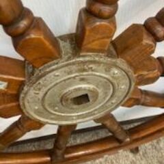 ID:700918　操舵輪　アンティークの画像