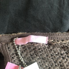 【最終値下げ‼️】Jolly Days 長袖セーター ベージュブラウンストライプの画像