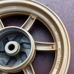 ライブDio-ZX リアホイールの画像