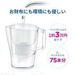 ブリタ　浄水ポット　の画像