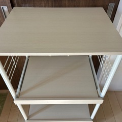 キッチンラックキッチン収納の画像