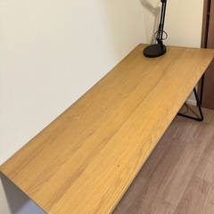 無印良品 木製折りたたみテーブル W160cm KCF19A1Sの画像