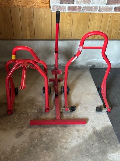 バイクスタンド 3点セット（フロント・リア・リフトタイプ）