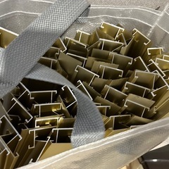 アルミサッシ アルミフレーム 10kgくらい？  附物なしの画像