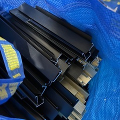 アルミサッシ アルミフレーム 10kgくらい？  附物なしの画像