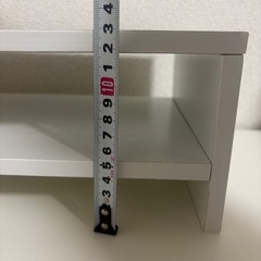 モニター台 モニタースタンド デスク上スタンド スタンド 台 デスク上 机上台 机上ラック 電話台 ファックス台 プリンター台 収納 シンプルの画像