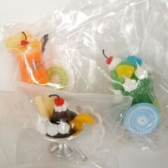  ミニチュア トイズスピリッツ レトロ喫茶マスコット トロピカル 全5種　ミニフィギュア カプセルトイ ガチャガチャ　☆ PayPay(ペイペイ)決済可能 ☆ 札幌市 豊平区 平岸 平岸店の画像