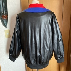 韓国製♡合皮ブルゾンの画像