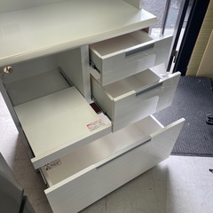 ニトリ ダリア 80 キッチンボードの画像