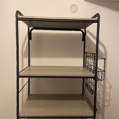 キッチンラック　棚　レンジ台の画像