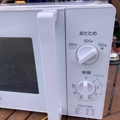 美品 Haier 電子レンジ(2021年)の画像