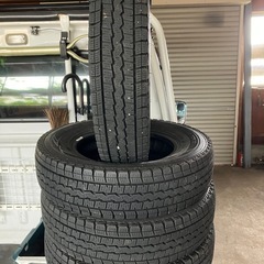 軽トラ用スタッドレスタイヤのみの画像