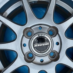 155／65／14軽自動車アルミホイールタイヤ4本セットの画像