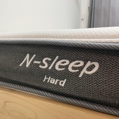 セミダブル　マットレス&ベッドフレームの画像