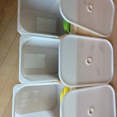【値下げ】IKEA TROFAST 子供用収納棚セットの画像