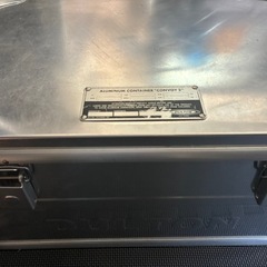 ダルトン アルミコンテナ トランク DULTON キャンプ 収納 アンティークの画像