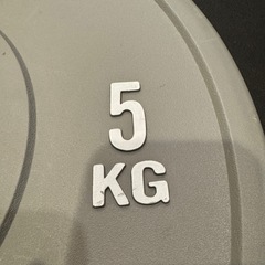 PROIRON オリンピックバーベルプレート 5Kgペア 穴径50ｍｍの画像