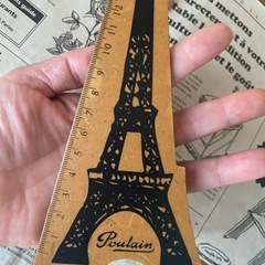 デコラ　エッフェル塔　アンティーク　パリ　フランス　定規　オブジェ　インテリア　ディスプレイ　雑貨　インテリア　ディスプレー　雑貨　の画像