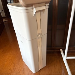 《訳あり》スリムペール 分別 二段 ゴミ箱　日本製の画像