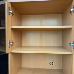 大特価! 苫小牧発 食器棚 キッチンラック キッチンボード 食器棚 キッチン収納の画像