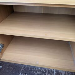 大特価! 苫小牧発 食器棚 キッチンラック キッチンボード 食器棚 キッチン収納の画像