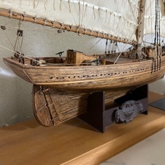 船の模型 の画像
