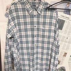 バーバリーロンドン　チェックシャツの画像