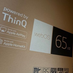 LG製65型有機EL 4Kテレビ　OLED65B8PJA　ジャンクの画像
