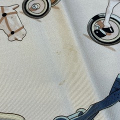 D7047【エルメス】 カレ90 お馬の話をして 大判 スカーフの画像