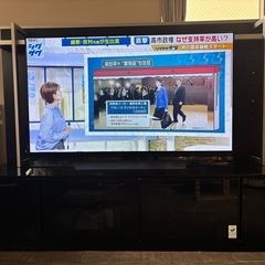 55インチ有機ELテレビ➕テレビ台の画像
