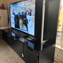 55インチ有機ELテレビ➕テレビ台の画像