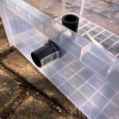 新品　メダカ用に作った容器の画像