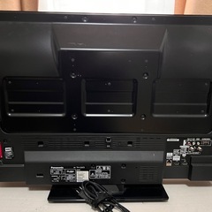 panasonic テレビ　32型　リモコン　ケーブル付きの画像