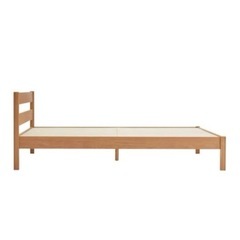 無印良品　クイーンサイズベッドフレームの画像