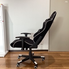ゲーミングチェア リクライニング機能付き【町田市再生家具】　252252の画像