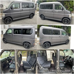 車検令和9年4月残り！バモスホビオ　ハイルーフ　平成24年式　ナビTV付き　タイヤ　バリ山！の画像