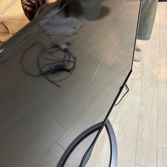 シャープ AQUOS 50インチ 4Kテレビ 4T-C50AJ1【ジャンク／リモコン付き】 の画像