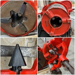 MCC/松坂鉄工所 パイプマシン ねじ切り旋盤　パイプ加工機 MCC50W　LM-32の画像