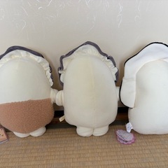 牡蠣のぬいぐるみ 3体の画像