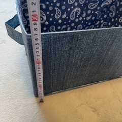 【お譲りします】折り畳み式荷物カゴの画像