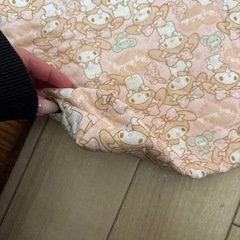 ハンドメイド 図書バックの画像