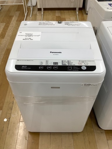【トレファク　ラパーク岸和田店】全自動洗濯機　Panasonic 5.0kg 2017年製　クリーニング済
