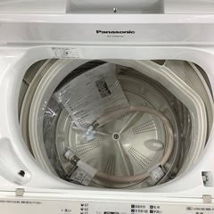 【トレファク　ラパーク岸和田店】全自動洗濯機　Panasonic 5.0kg 2017年製　クリーニング済の画像