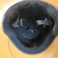 バイクヘルメット（中古・傷・補修あり）の画像