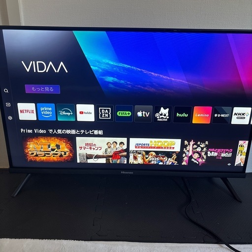 【美品】Hisense 32V型 液晶テレビ 32A48N（2024年製） 